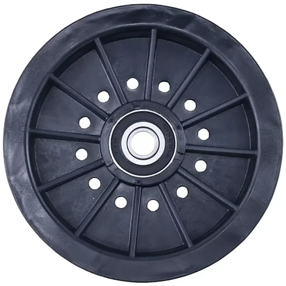

Flat Idler Pulley 280926 Compatible with For Hustler 784504 and For Exmark 109 0977 Metal Pulley for Lawn Equipment Service