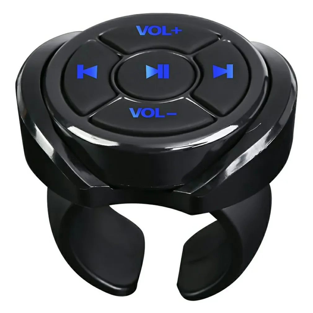 

NEW Wireless Media Button Remote Controller Car Motorcycle Bike Steering Wheel MP3 Music Play For Phone Tablet Car Accessories