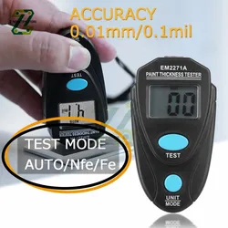 Digital Car Tyre Thickness Gauges Depth Meter for Safe Auto Tyre Tread Monitoring Tyre Detection Measure Caliper Instrument