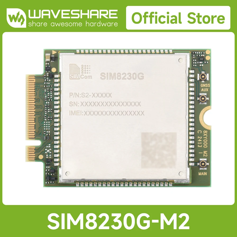 

SIM8230G-M2 SIMCom Original RedCap Module Based On Qualcomm Snapdragon X35, Adopts 3GPP 5G Release 17 Technology