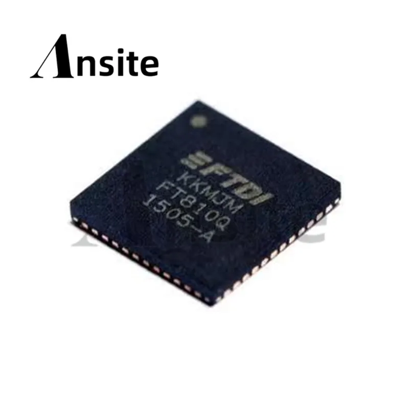 

5 pieces per lot. 100% brand new original FT810Q-T, FT810Q-R Bridgetek VQFN-48 (7x7) video interface chip