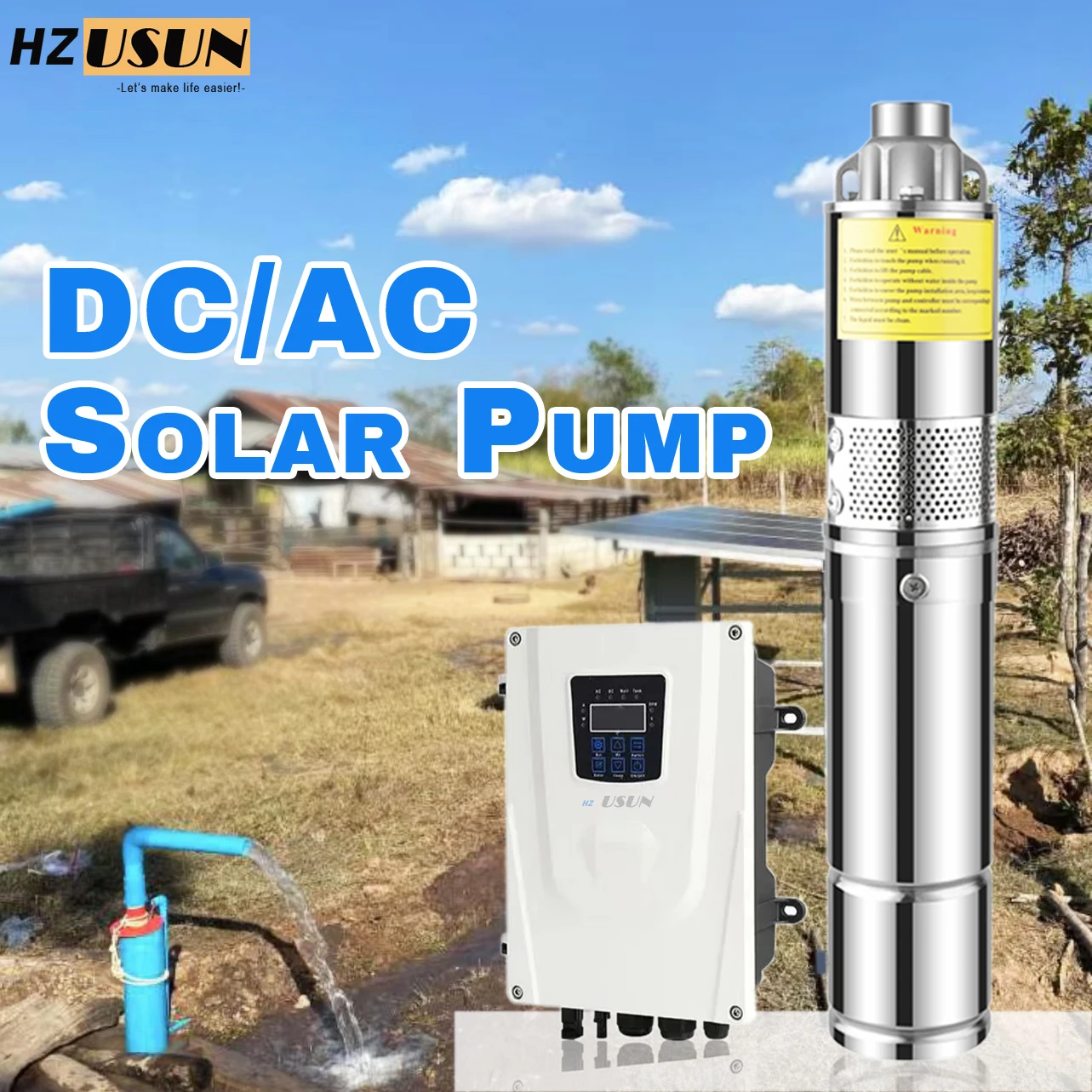 1 Hp 3 Inch Ac Dc S…