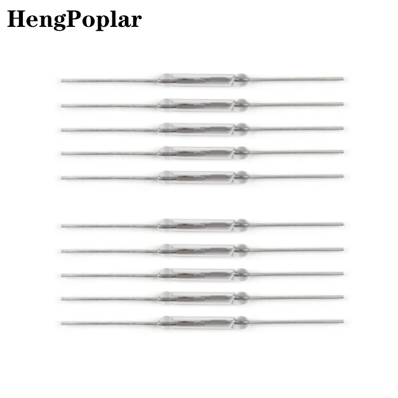 100pcs/lot Y213 Dry Reed Pipe Magnetic Control Switch 2*14 mm Normally Open Magnetic Induction Switch