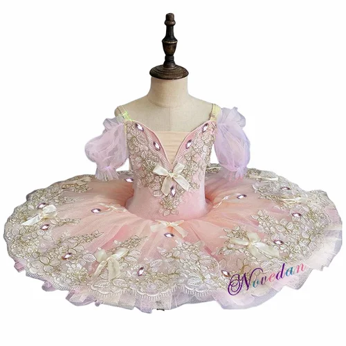 Tutú de Ballet profesional para niños y adultos, vestido de princesa bailarina, disfraz de baile del lago de los Cisnes, ropa para niños y niñas