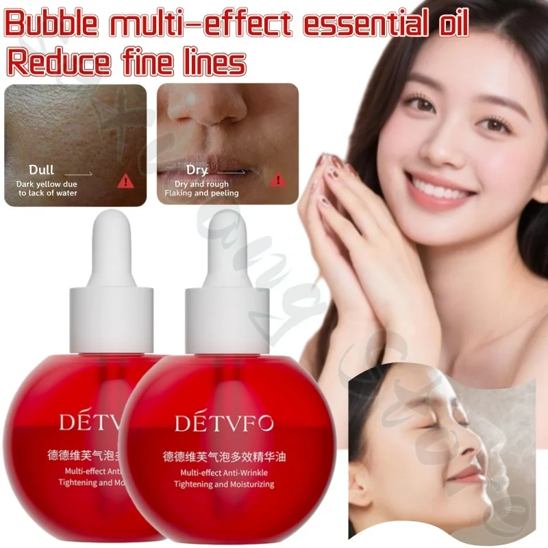 

Bubble multi-effect essential oil 30ml moisturizing and firming skin, soft, refreshing, lightening lines and brightening