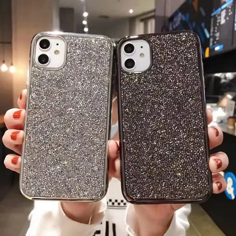 Applicable To Iphone13 Mobile Phone Case Star 14 promax Apple 14 Electroplated Water Diamond Protective Cover Iphone 14 Pro Case