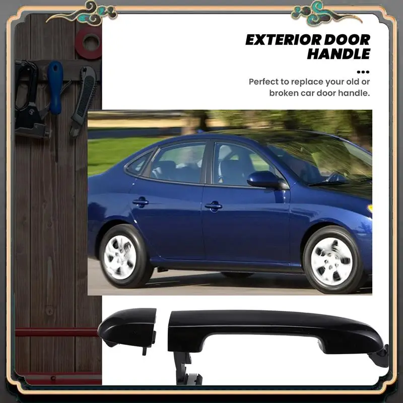 M45K-For Hyundai Elantra 2007-2010 مقبض الباب الخارجي الأمامي الأيمن أو الخلفي 82651-2H000 #2