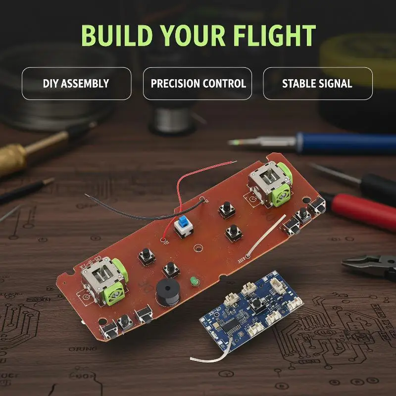 RC Plane Circuit Board Portable Drone Receiver Module Professional For E88Pro E88 RC Helicopter Accessory DIY Spare Parts