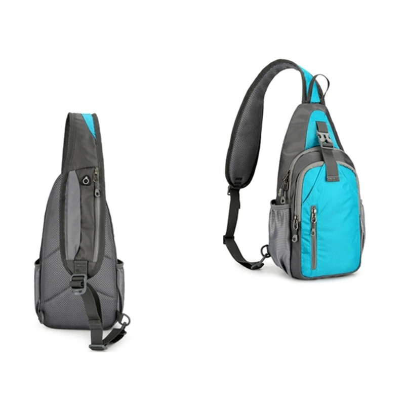 E74B Trendy Single Shoulder Bag Fashionable Chest Pack for Running Camping and Outdoor Exploration