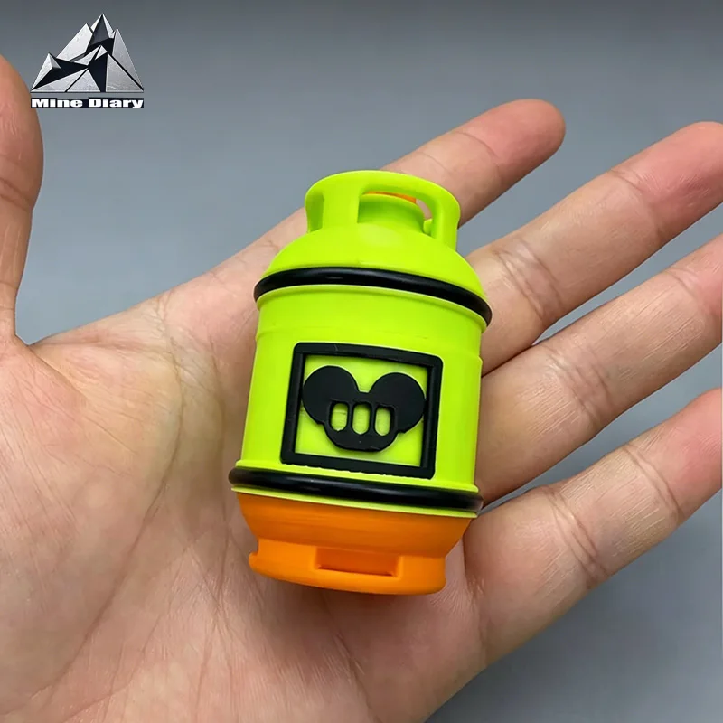 Novel 4-in-1 Energy Can Fidget Spinner Stress-Relief Toy 3D Plastic Fun Multi-Functional Fidget Toys Office Gadget Idea Gifts