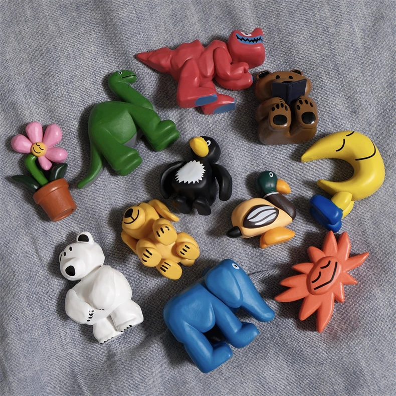 متوفر في المخزون Qualia Daisuke Kondo مجموعة فنية سلسلة 1 و 2 الدب القطبي القمر جرو الحيوان عمل أرقام جمع لعبة الزينة #2