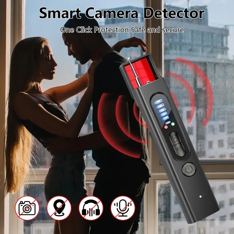 Gps-Tracker Detector Multifunctional Hotel Infrared Anti-Positioning Anti-Eavesdropping Tracking Scanning Camera Detector