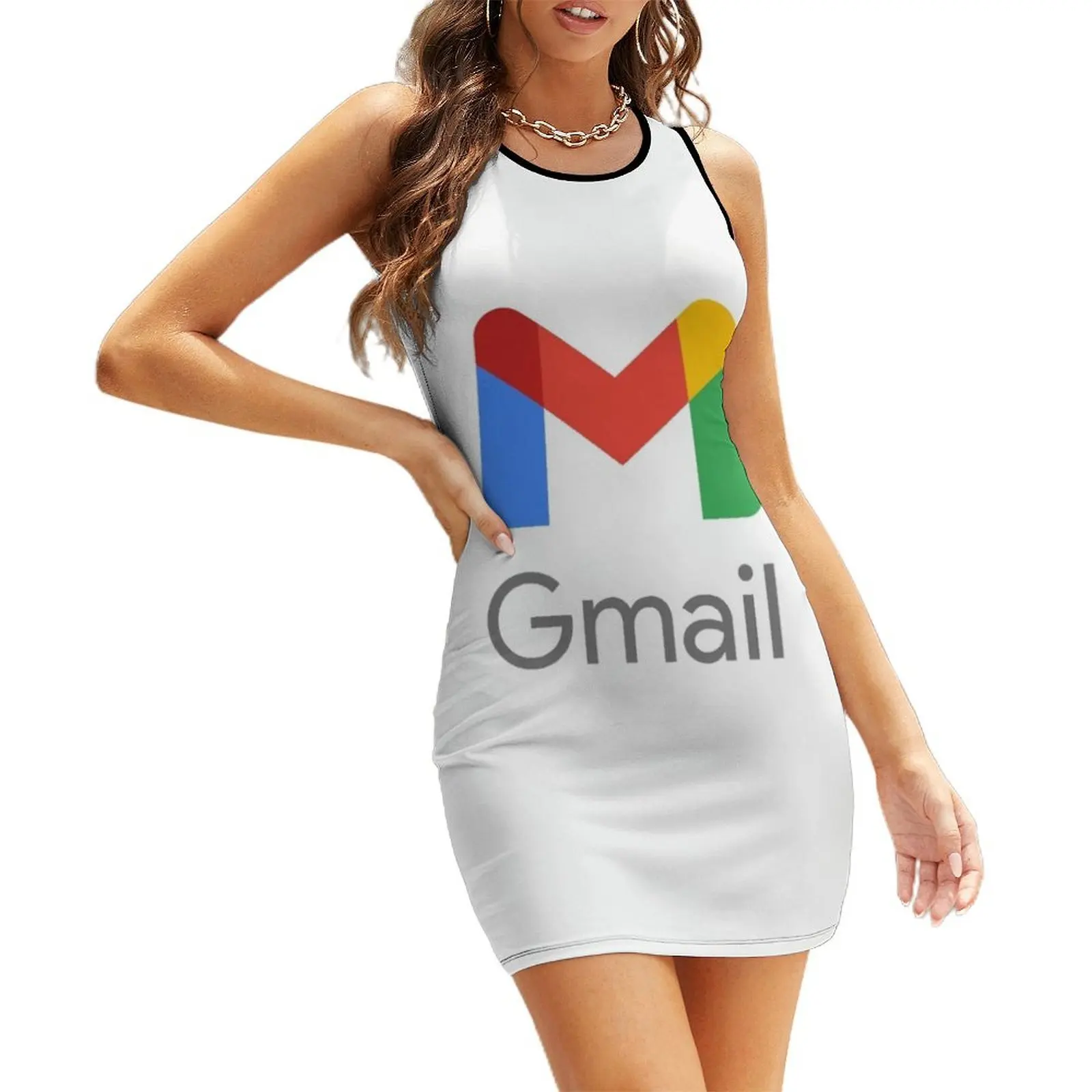 Gmail (شعار جديد 2020) فستان صيفي بدون أكمام للنساء فساتين المناسبات الرسمية فستان سهرة فستان للسيدات للنساء الحوامل