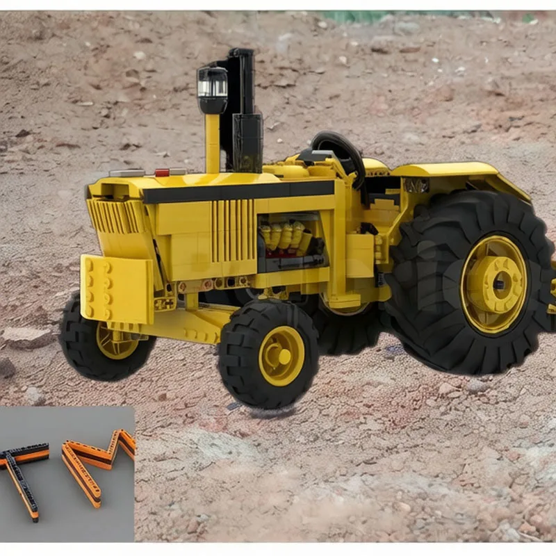 

Конструктор MOC-243556: Модель рабочего карьерной бригады, 806 деталей, развивающая игрушка для детей, подарок на День рождения, Рождество, Новый год