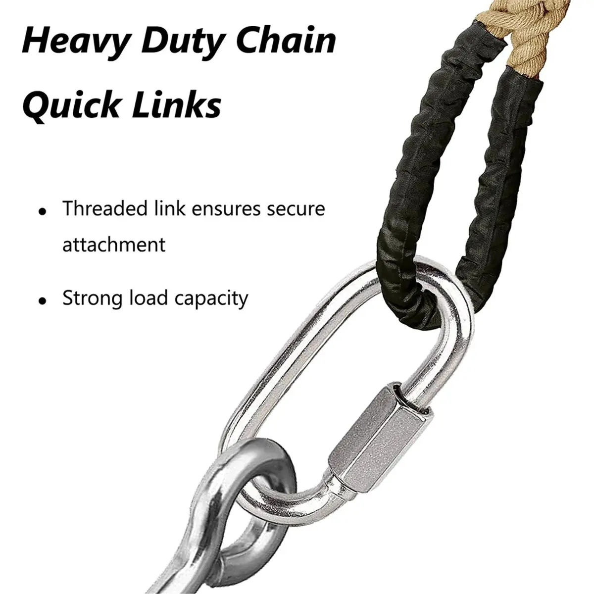 Best of 2026 Stainless Steel Quick Chain Links for Hammocks, Shade Sails, Rigging