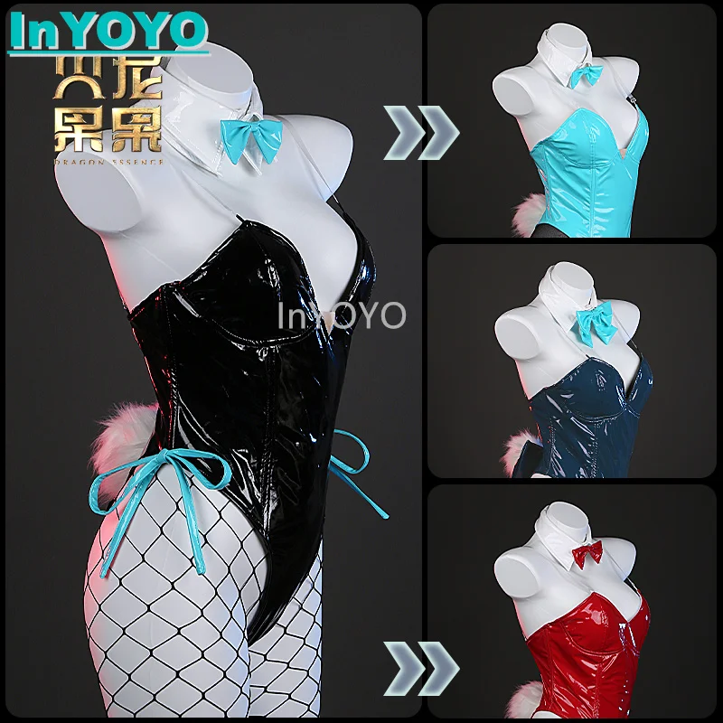 

InYOYO Toki Asuma/Itinose Asena/Kakudade Karinn/Mikamo Neru/Murokasa Akane Bunny Girl Jumpsuits Blue Archive Cosplay Costume