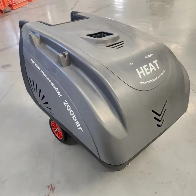 High Temperature Heavy Duty High Pressure Cleaning Machine 200bar Residue Free Removes Industrial Oilfield Stains