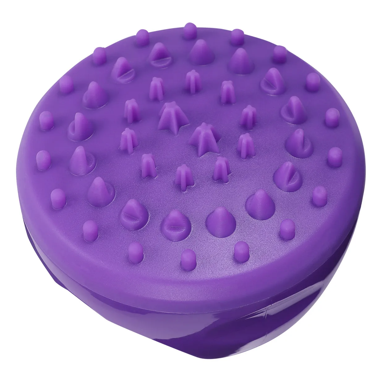 

Фиолетовая щетка для душа для мытья спины, отшелушивания тела, глубокой очистки и смягчения кожи, с мягкой щетиной, эргономичная