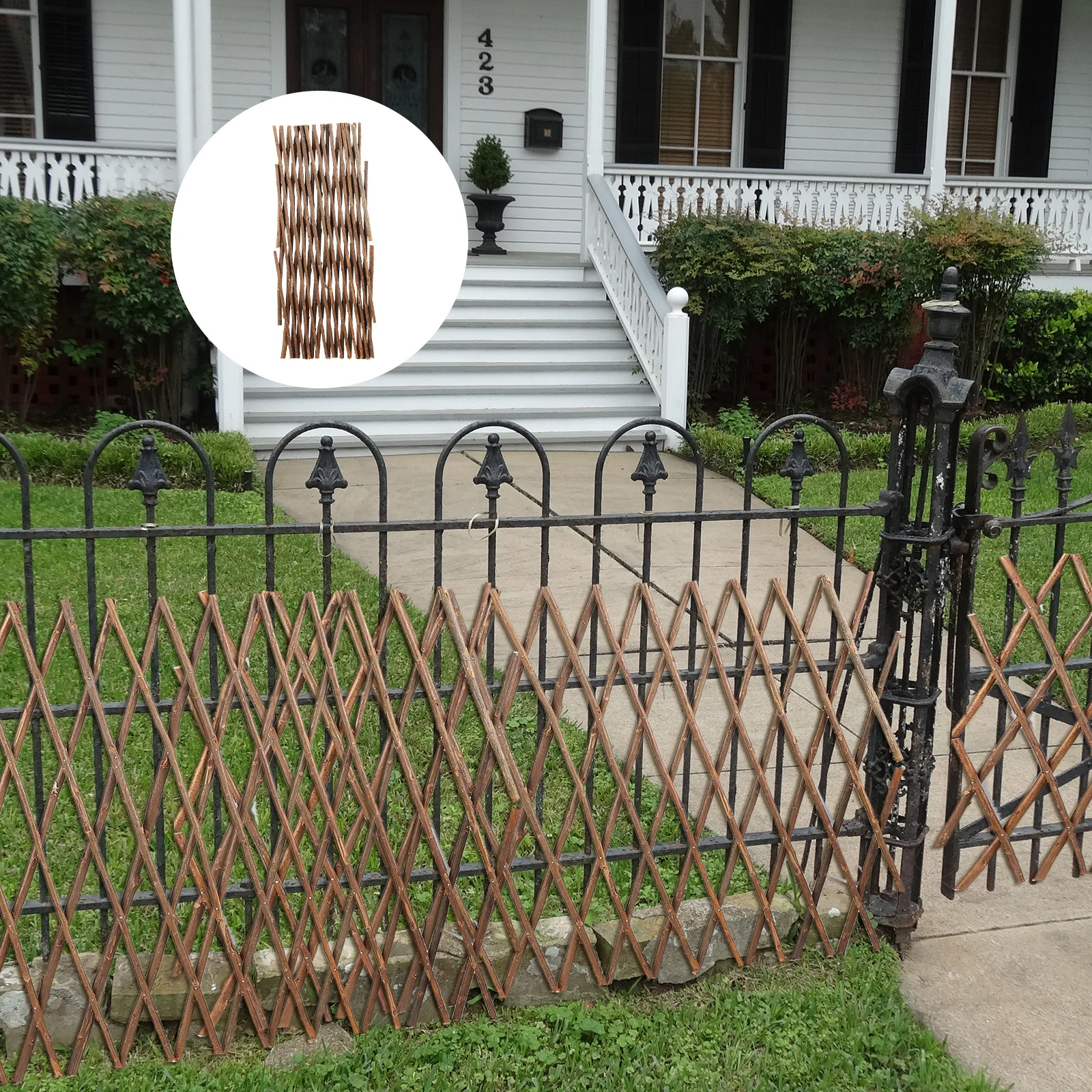 

Artificial Fake Eco nament Friendly Garden Artificial Fence Plants Fence Decor Simulation