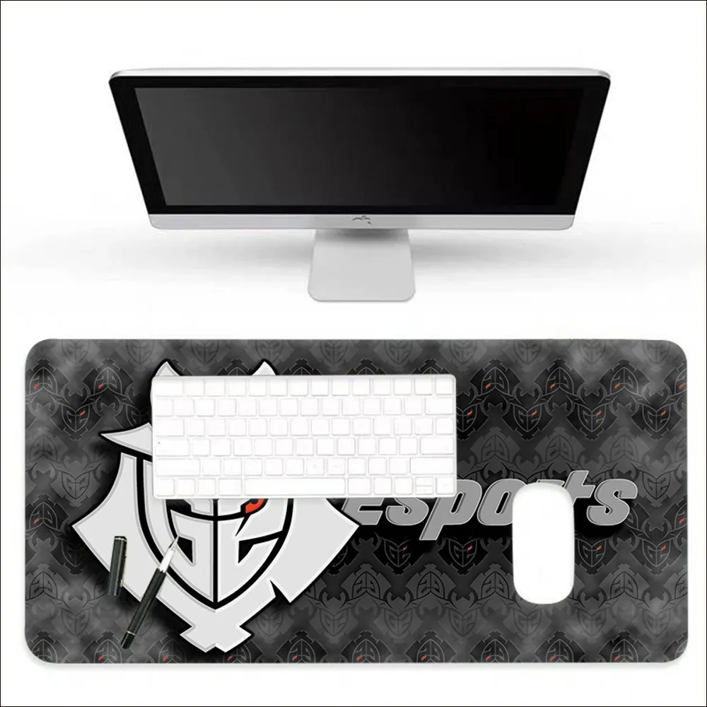 Imagem -06 - Tapete de Borracha Durável do Mouse para Csgo Game Player g2 Esports Logo Mousepad Bonito Mouse Pad Desktop pc Computador e Laptop Tamanho