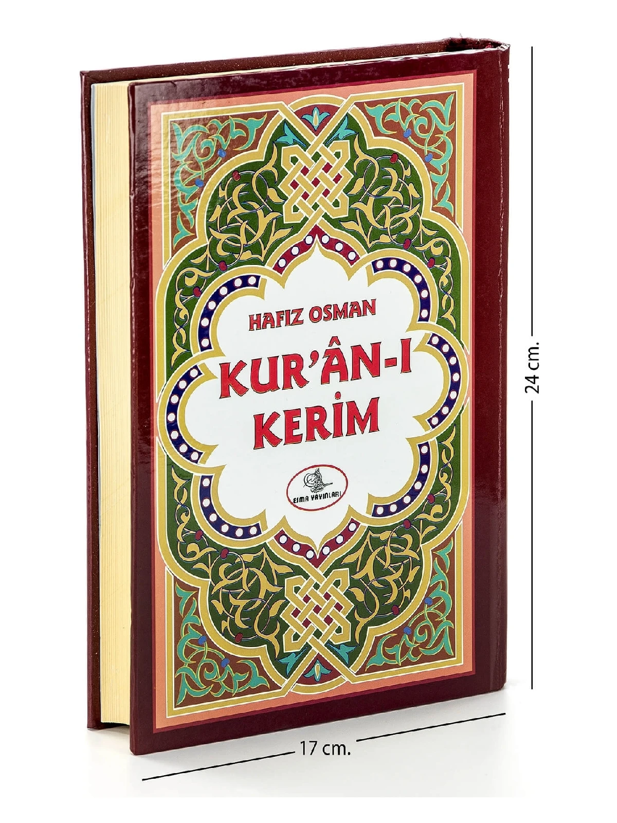 The Holy Quran - Turkish Recitation without Arabic - Shamua Paper - Medium Size - Esma Publications