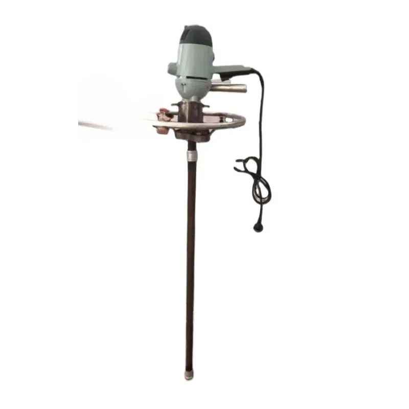 for household water well drilling rig, alloy drill bit drilling machine, single operation household small drilling machine