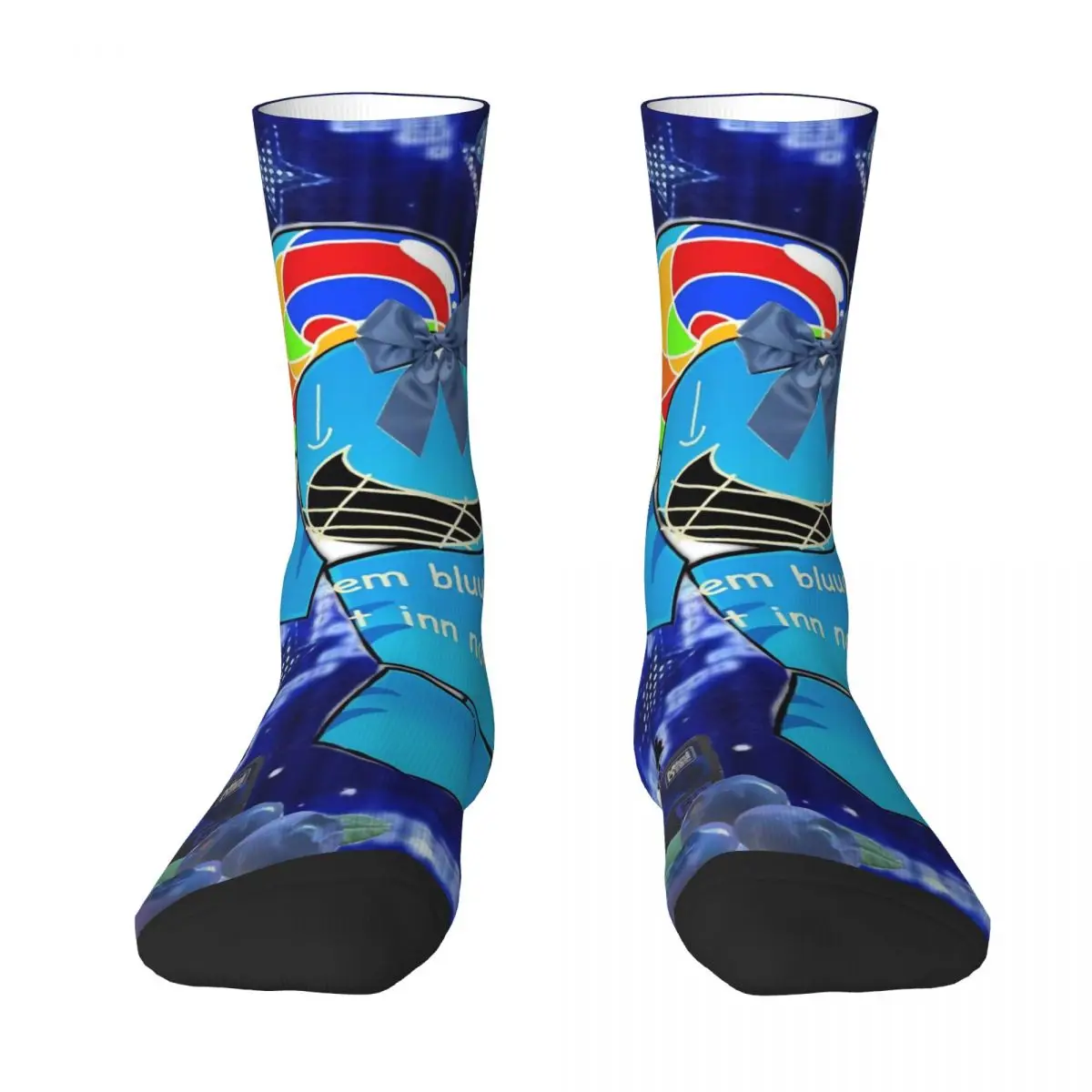 Bluudude Gubby Spawn Point Meias Unissex Homens Forsaken Jogo Meias Médio Macio Meias Modernas Escalada de Inverno Meias Antiderrapantes