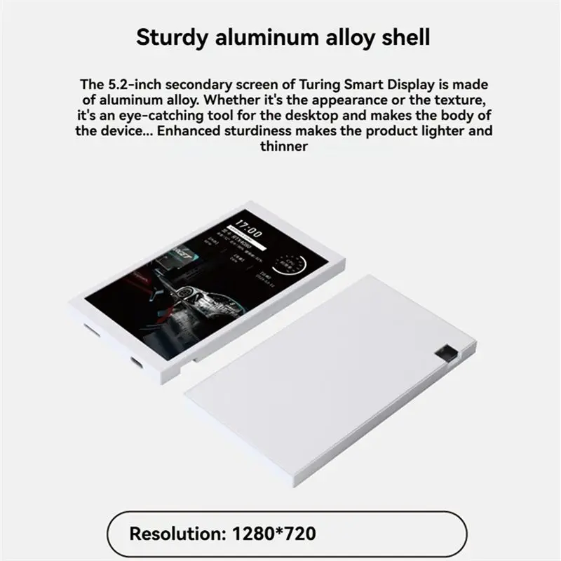 Classic-USB-Dynamic Display Sub-Screen Support 5.2 Inch IPS LCD Monitor Computer Secondary Screen Vertical Freely AIDA64
