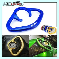 Motorcycle CNC Passenger Hand Grip Tank Grab Bar Handles Armrest For YZF-R1 YZF-R3 YZF-R6 YZF-R25