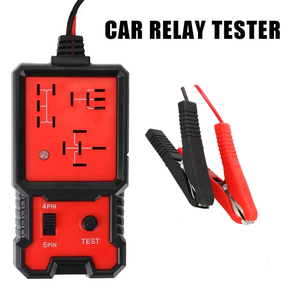 12V LED Indicator Light Car Battery Checker Electronic Test Car Relay Tester Diagnostic Tools Automotive Accessories Universal