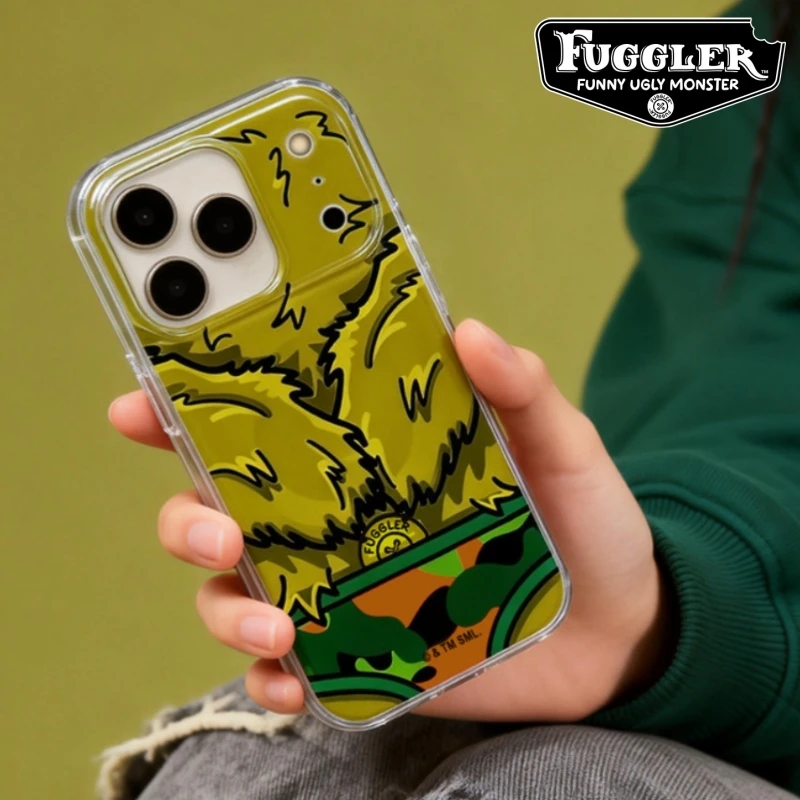 

Забавный чехол Fuggler с принтом монстра для iPhone, ударопрочный защитный чехол, стильный чехол для телефона в уличном стиле