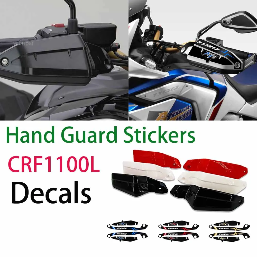 

CRF1100L Hand Guard Deflectors For HONDA Africa Twin CRF 1100L CRF 1100 L Adventure 2020 2021 Handguard Protect Stickers Decals