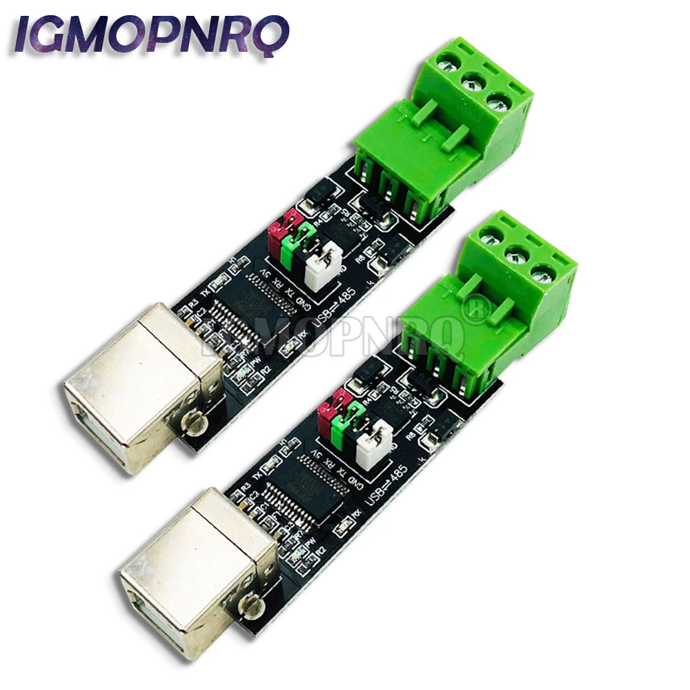 Podwójna funkcja USB 2.0 do TTL RS485 Adapter konwertera szeregowego podwójna ochrona USB do 485 moduł FT232 układu USB na TTL/RS485