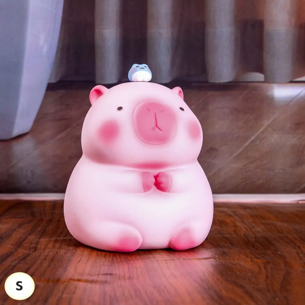 

Capybara Capybara Piggy Bank Waterproof Vinyl Crayon Capybara Piggy Bank Large Capacity Bedroom Model Safe Deposit Box