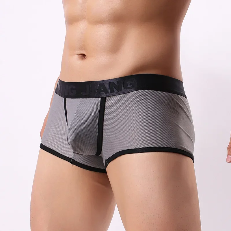 Caleçon en Maille pour Homme, Cool et Confortable, Respirant, Boxer d'Été