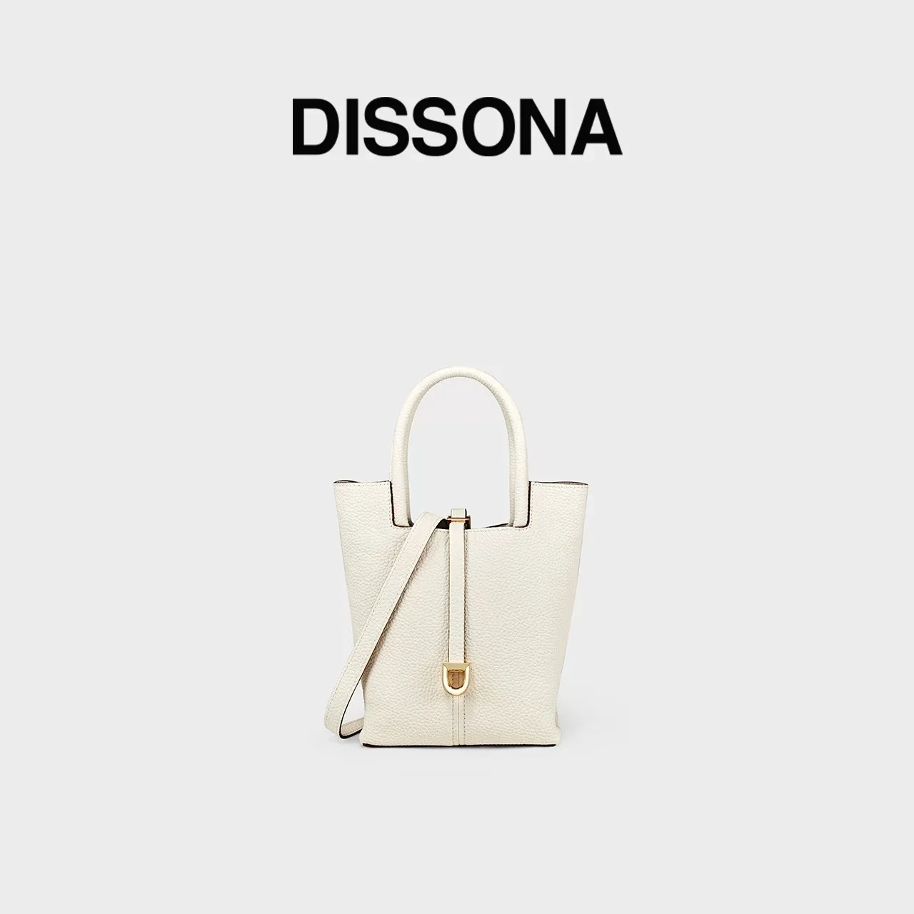 DISSONA Women's Handbag Bucket Bag 2025 New Handheld Single-Shoulder Crossbody Bag Basket Bag