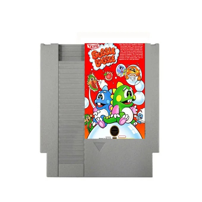 

Bubble Bobble- 72 pins 8bit Game Cartridge for NES Video Game Console