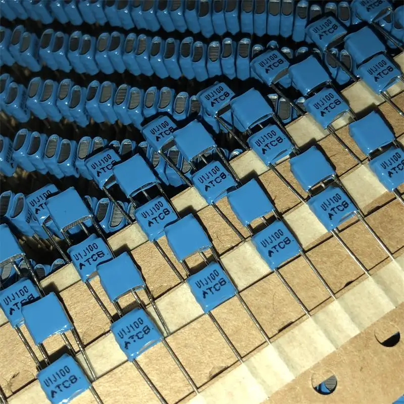 10-200PCS Brand new original ATCB B32559C 104J 0.1UF 100V multi-layer cake non-inductive audio capacitor, size 6*2.1*4.5MM, P5MM