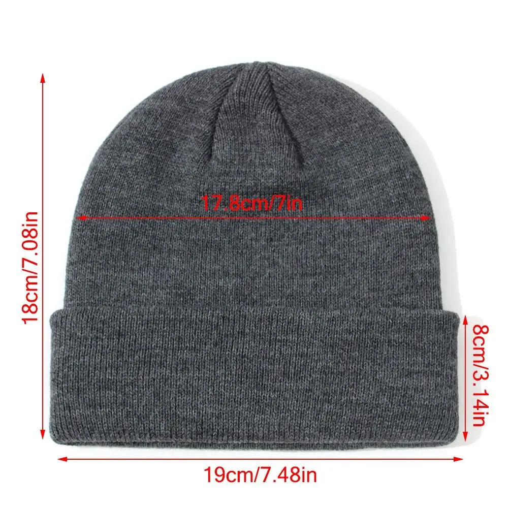 2-6 Years Kids Winter Hat Trendy Solid Soft Knit Warm Beanies Baby Beanie Hat for Boys Girls