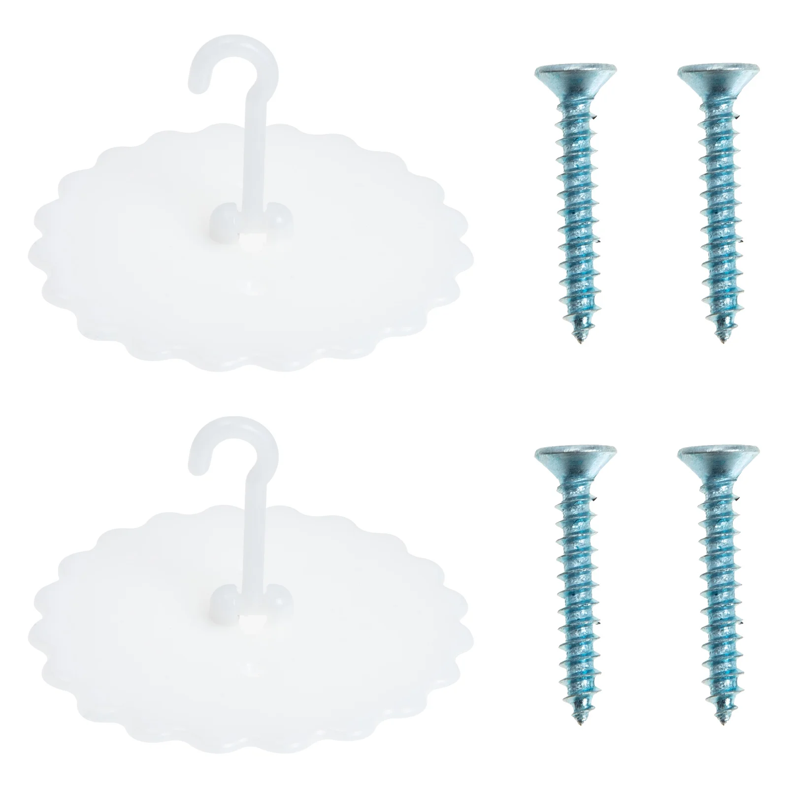 

Ceiling Suction Cup Hook for Mosquito Net 2 Sets Hanging Hooks Baby Crib Dome Support Strong Easy Install Practical Tool
