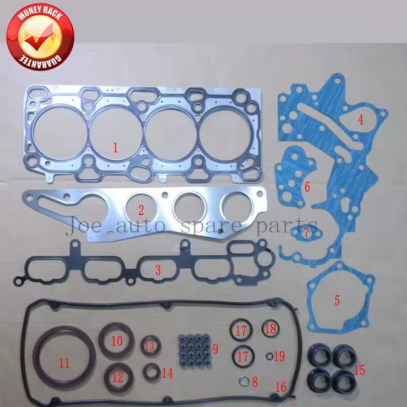 4G69 Engine Full Gasket Set kit for Mitsubishi Outlander Grandis Galant 2.4L 2378cc 2003- 50253400 MD979394