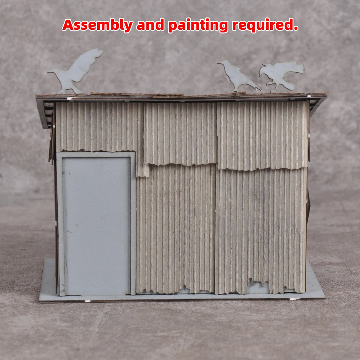 Architekturmodell-Bausatz Miniatur-Gebäude Ländliches Haus Blockhaus Holzhäuser Diorama Maßstabsmodell-Bausatz 1/35/48/64/72/87 – Detail 3