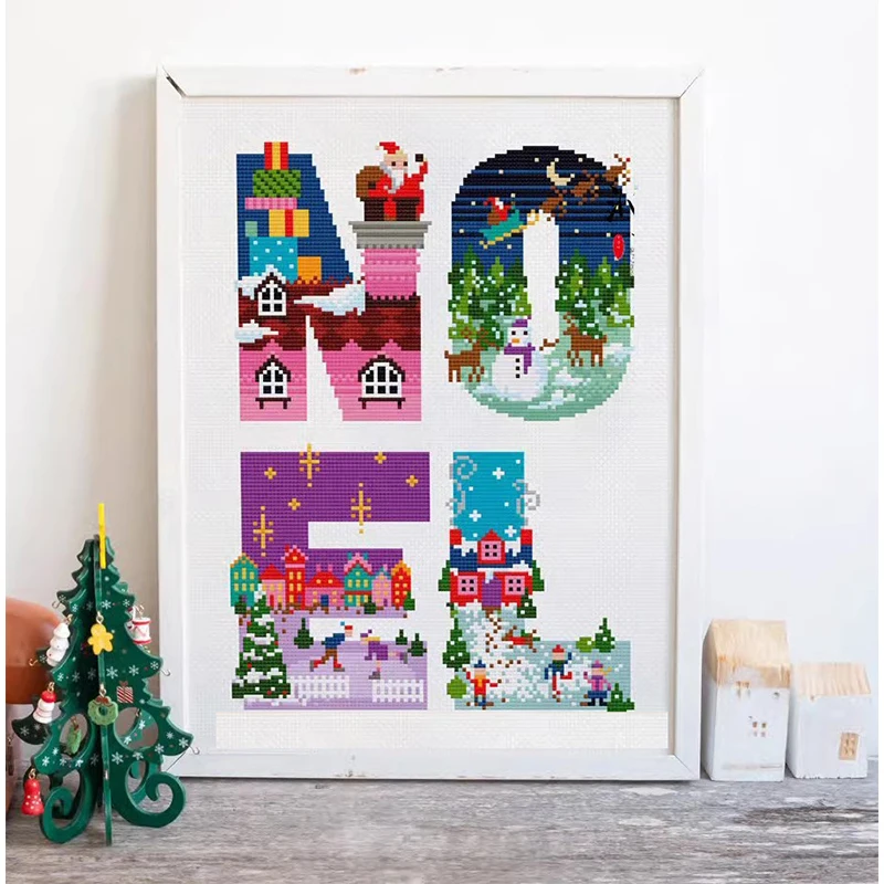 

10951 Cross Stitch Kits Embroidery Cross-stitch Stich Diy Cross Stitch Set Cross Stitch Complete Kit Punch Needle Arts & Craft