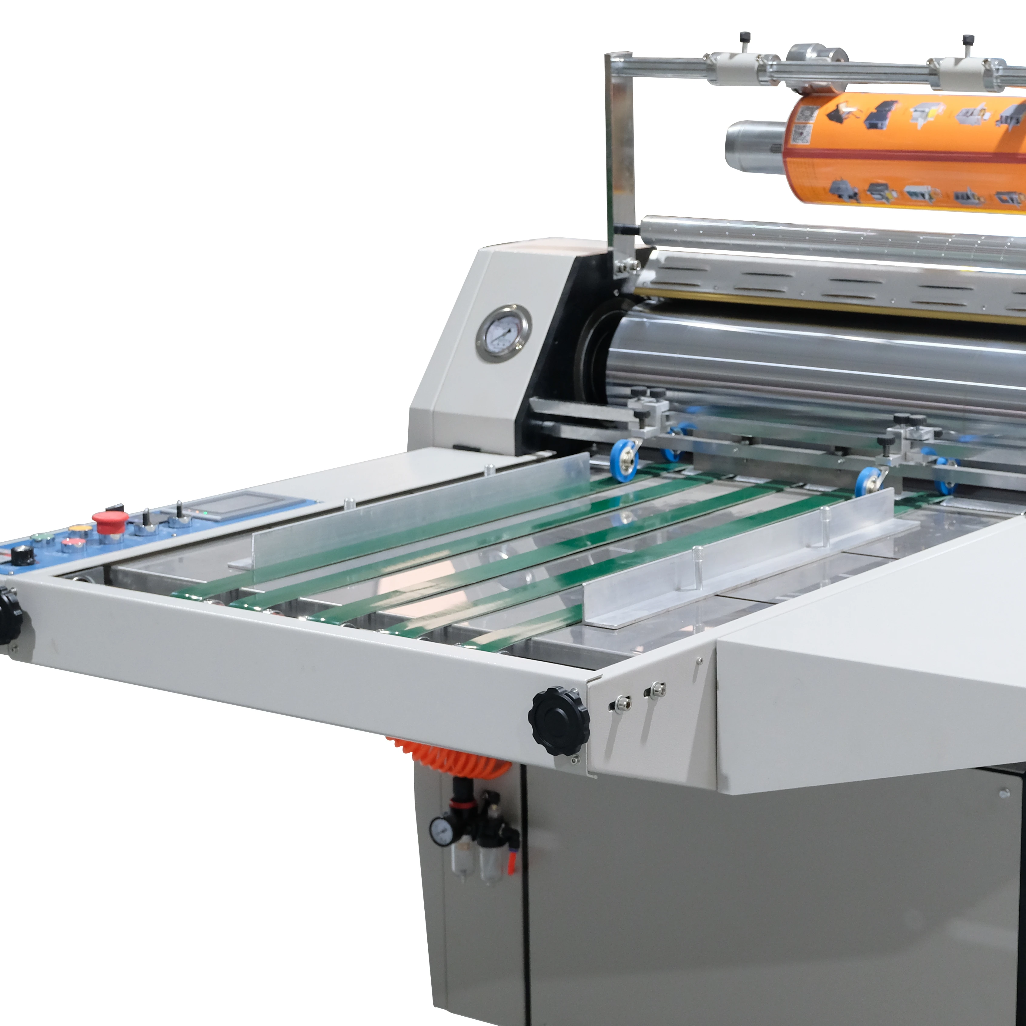 SWFM560C 560mm  Computer Controlled Laminating Machine With Auto Cut Fast Speed Laminator Machine