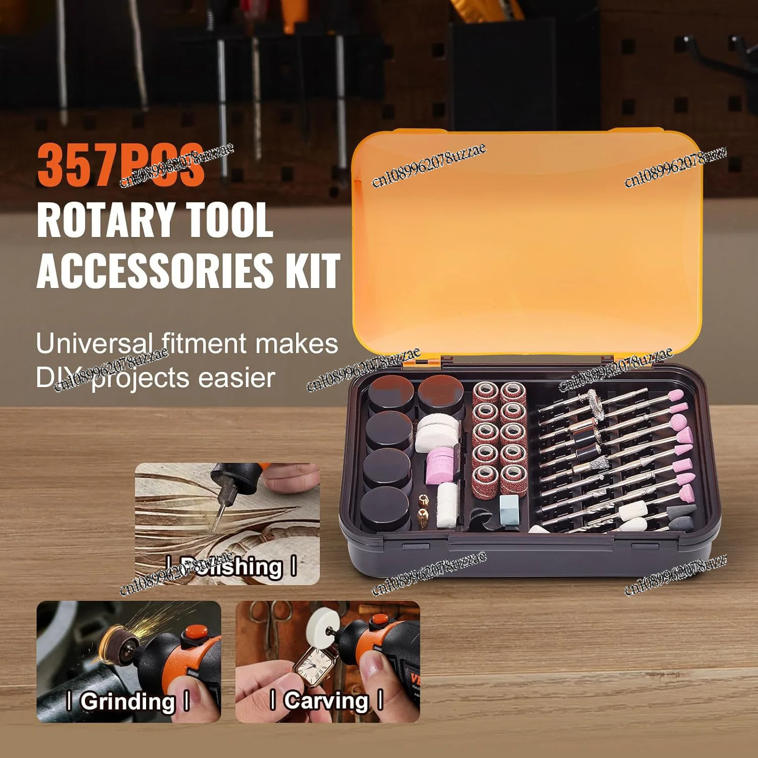 Electric Mill Accessories Set 357 Sets in One
