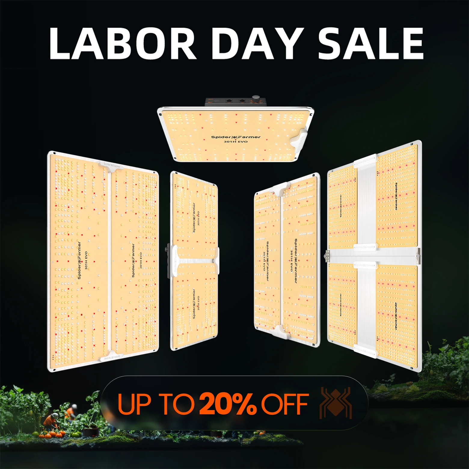 

Паук фермер SF1000 SF2000 SF4000 SF7000 Samsung LM301 полный спектр освещения для выращивания растений фитолампа для комнатных растений палатка наборы