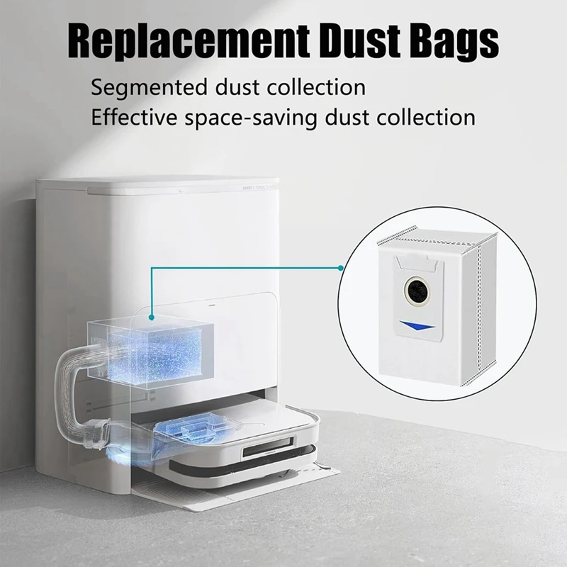 Per Ecovacs Deebot X5 Pro, X5 Omni Robot Aspirapolvere Spazzola laterale principale Filtri HEPA Mop Panno Sacchetti per la polvere Accessori