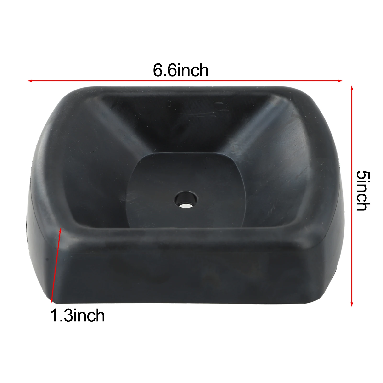 

Усиленный упор для колес 6.6 x 5 x 1.38 дюймов, увеличенный срок службы, повышенная устойчивость, для использования на улице, широкое применение для автодомов