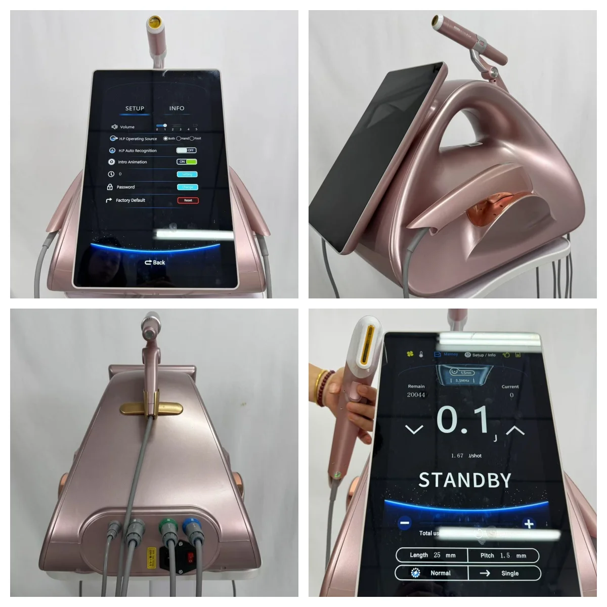 12D H | *Mesin FUTT MPTSTL dengan 10 kartrid dan 3 pegangan