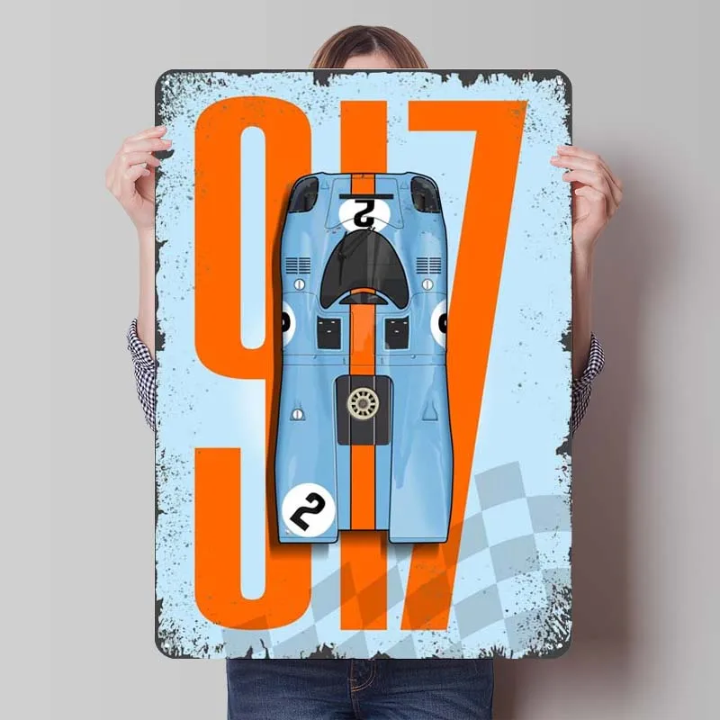 Ford 917, жестяная вывеска с верхним данитом, классический автомобильный постер, украшения для комнаты, металлические вывески для настенного художественного украшения, палочка Deko, интерьер Ford 917, жестяная вывеска с верхним данитом, классический автомобильный постер, украшения для комнаты, металлические вывески для настенного художественного украшения, палочка Deko, интерьер